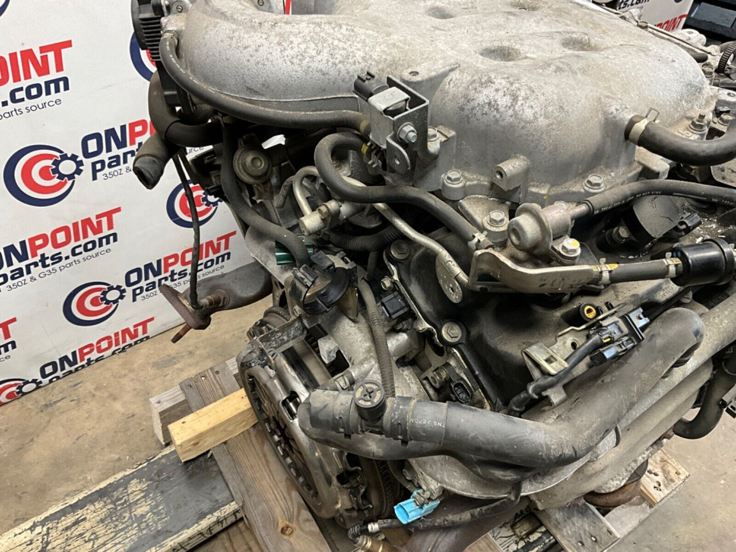 2006 Nissan Z33 350Z VQ35DE REVUp Engine 121k Manual with Clutch OEM 23BJJE - On Point Parts Inc