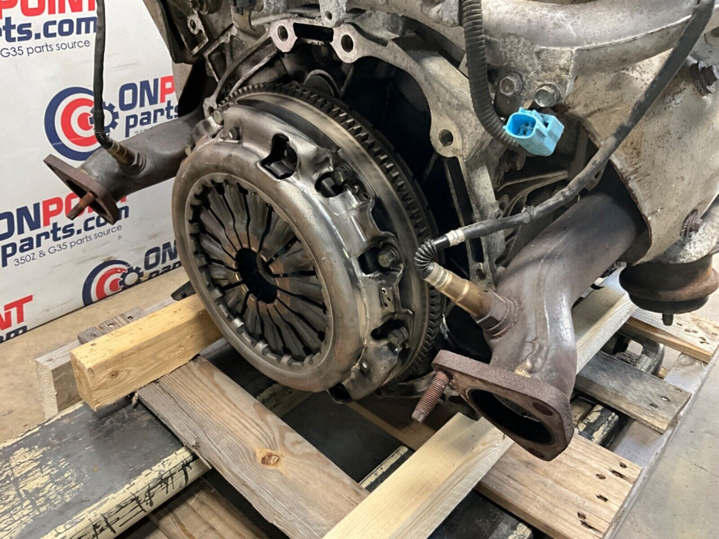 2006 Nissan Z33 350Z VQ35DE REVUp Engine 121k Manual with Clutch OEM 23BJJE - On Point Parts Inc