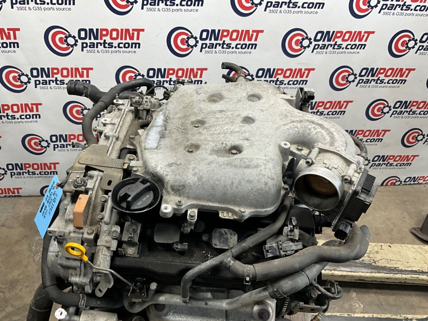2006 Nissan Z33 350Z VQ35DE REVUp Engine 121k Manual with Clutch OEM 23BJJE - On Point Parts Inc