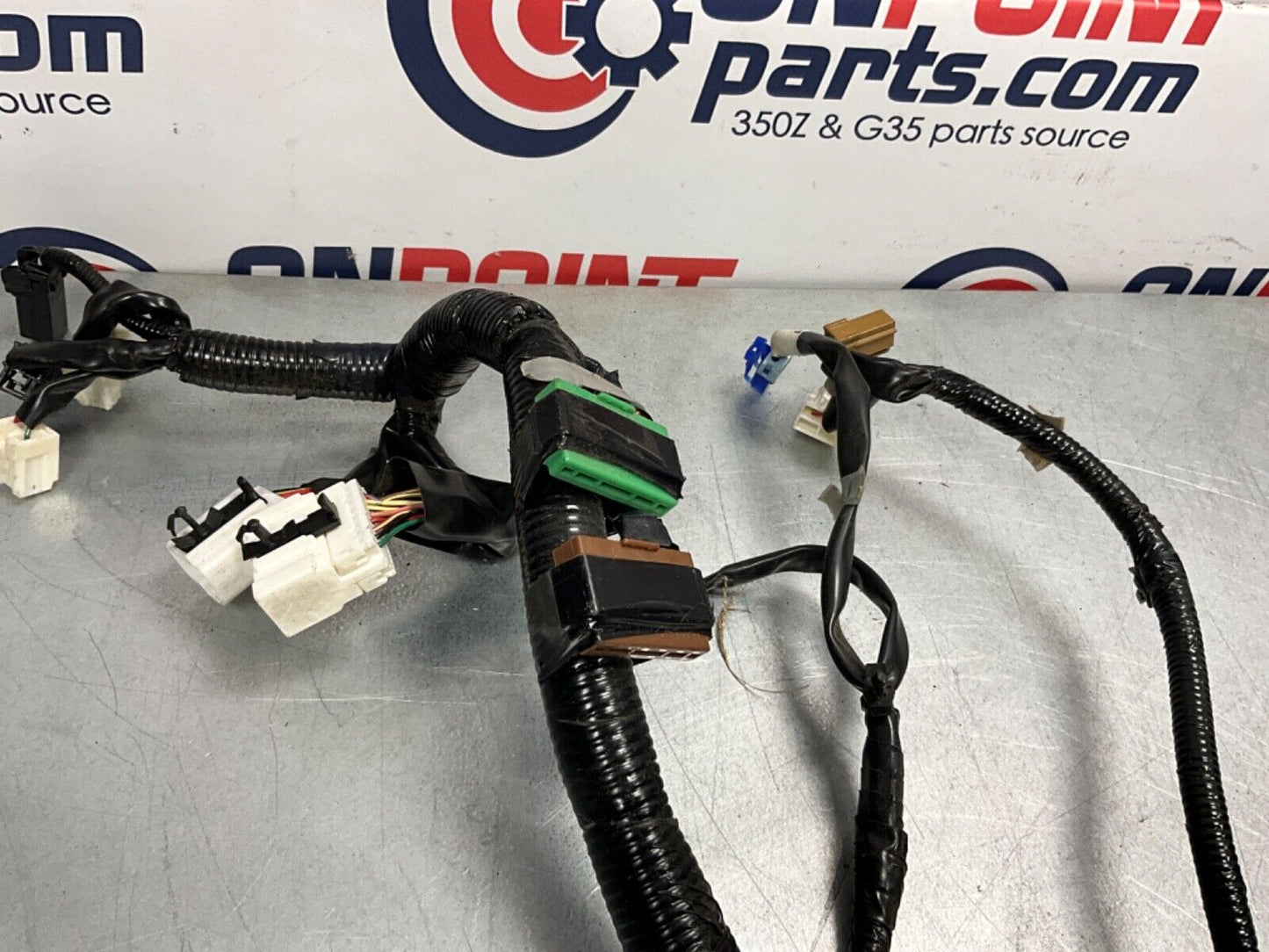 2006 Nissan Z33 350Z VQ35DE RevUP Engine Bay Body Harness Manual OEM 23BJJEI - On Point Parts Inc