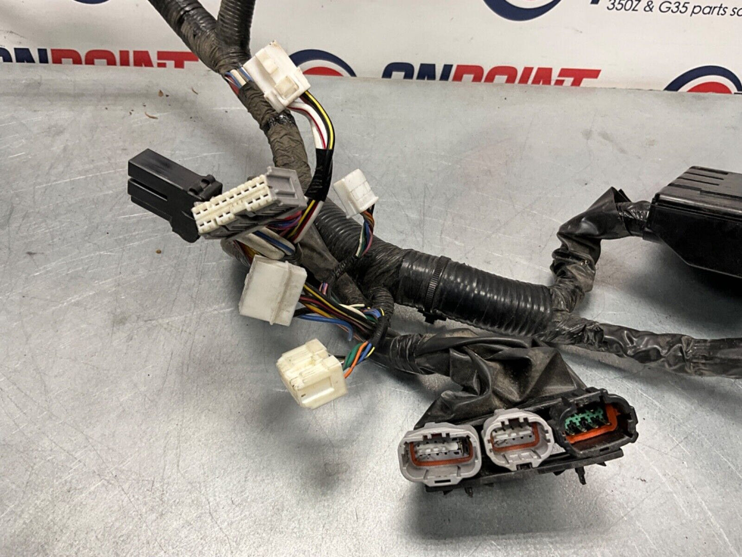 2006 Nissan Z33 350Z VQ35DE RevUP Engine Bay Body Harness Manual OEM 23BJJEI - On Point Parts Inc