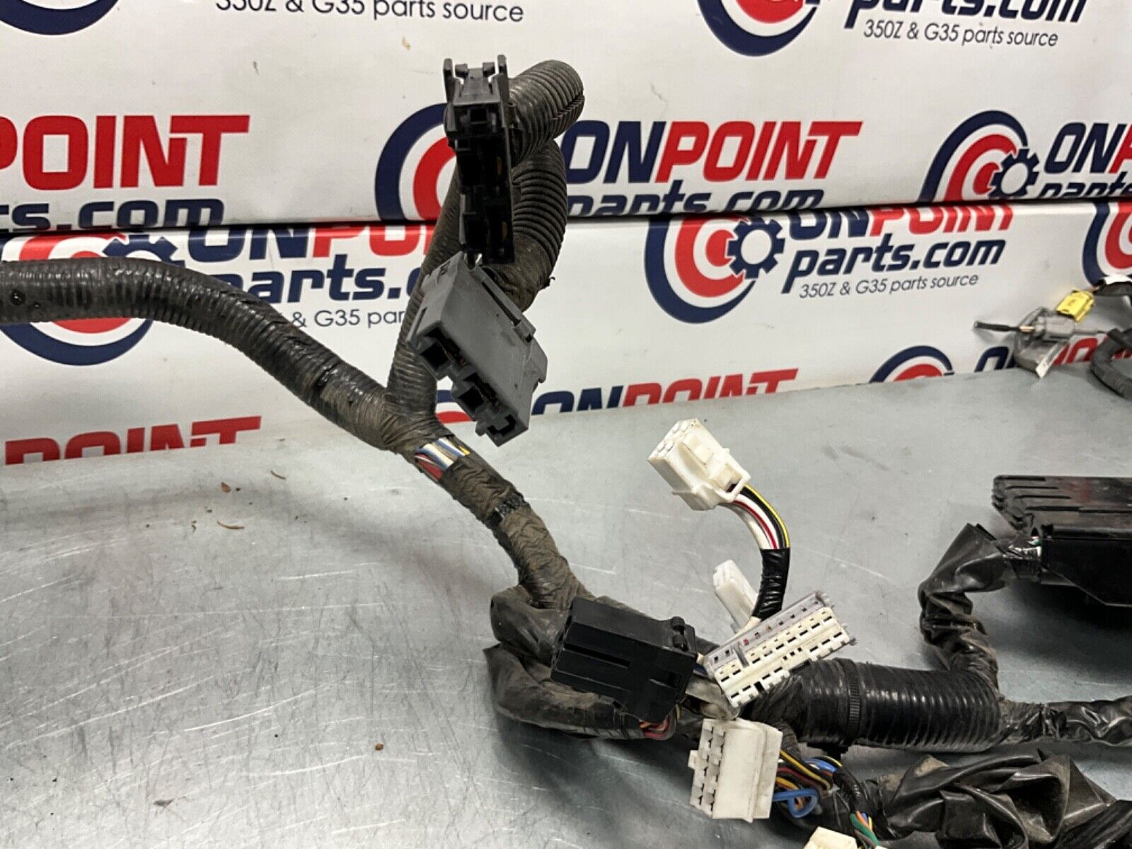 2006 Nissan Z33 350Z VQ35DE RevUP Engine Bay Body Harness Manual OEM 23BJJEI - On Point Parts Inc