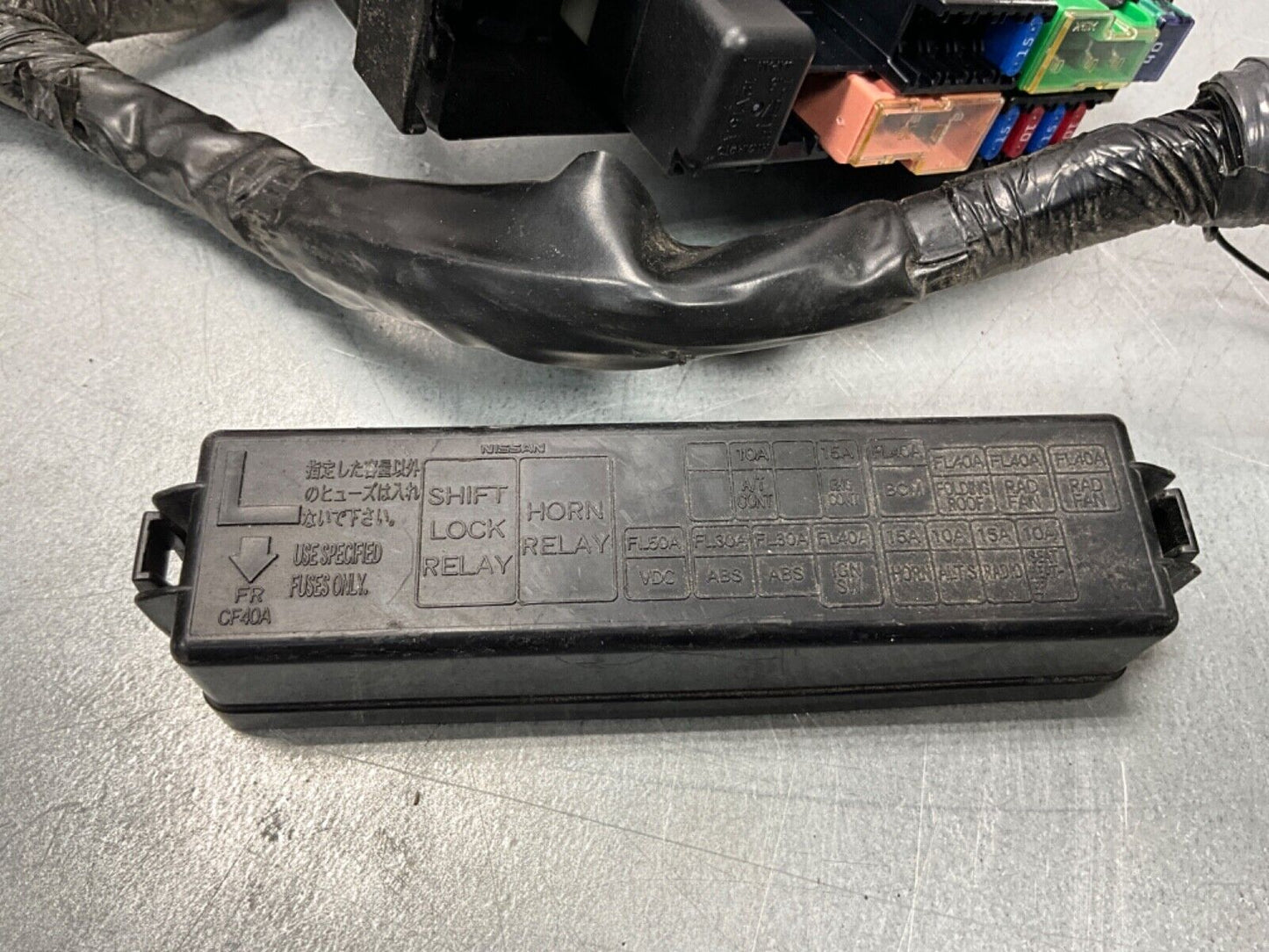 2006 Nissan Z33 350Z VQ35DE RevUP Engine Bay Body Harness Manual OEM 23BJJEI - On Point Parts Inc