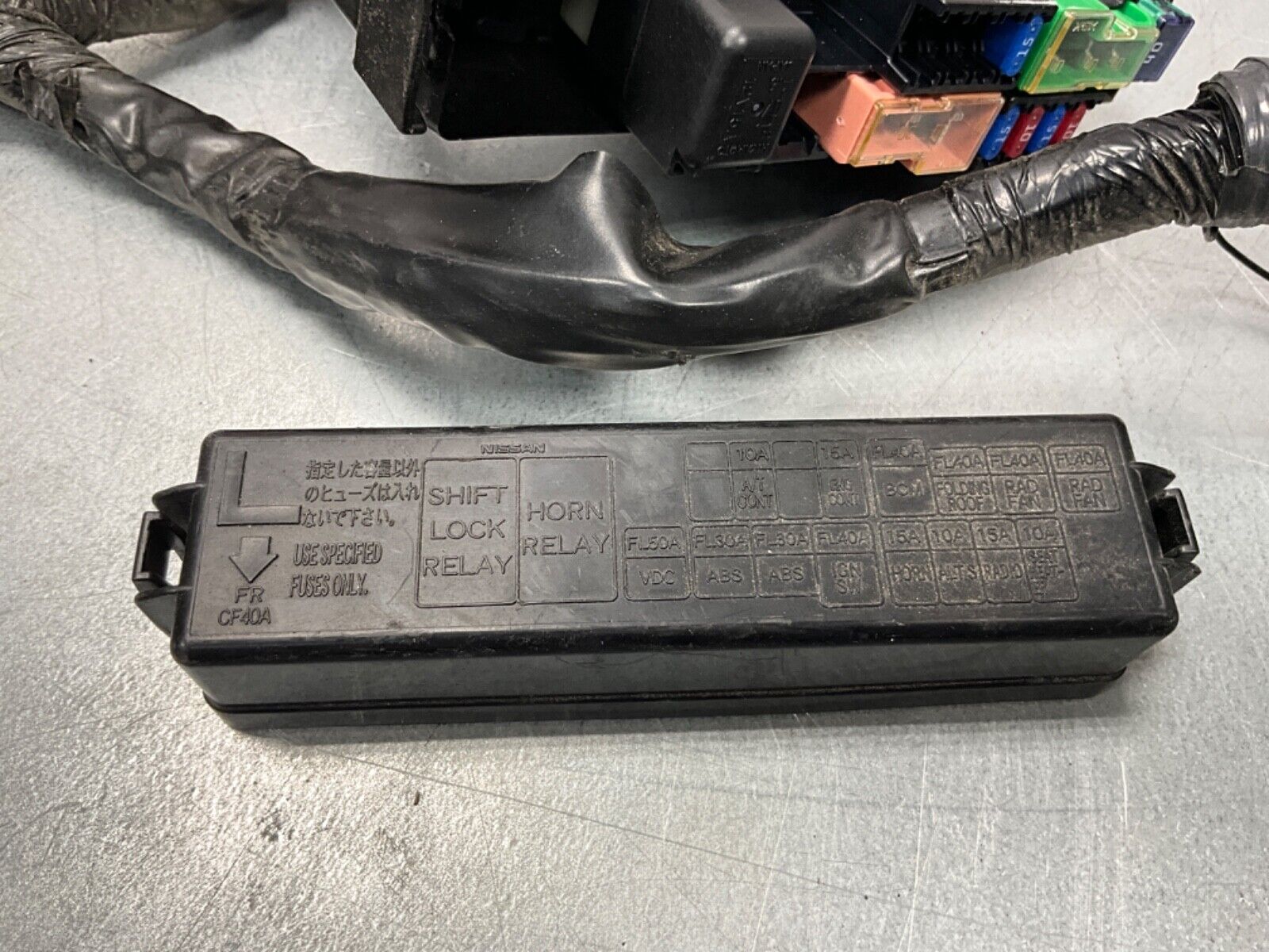 2006 Nissan Z33 350Z VQ35DE RevUP Engine Bay Body Harness Manual OEM 23BJJEI - On Point Parts Inc