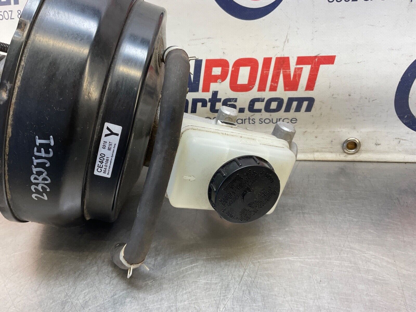 2006 Nissan Z33 350Z Brake Booster Master Cylinder OEM 23BJJEI - On Point Parts Inc
