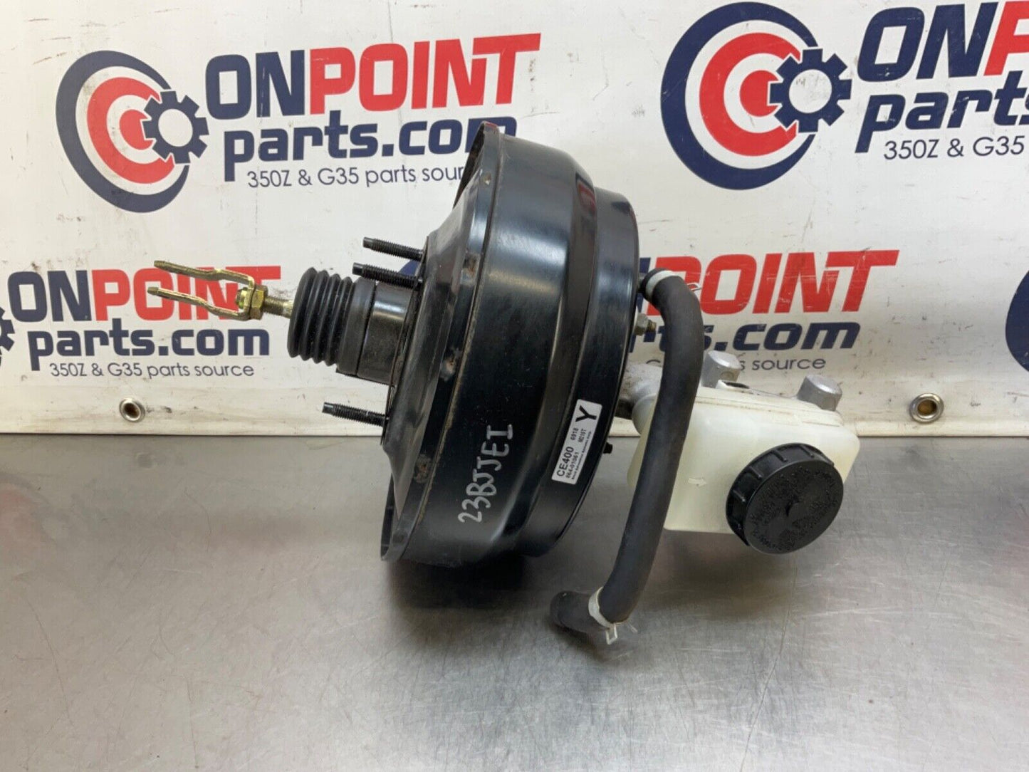 2006 Nissan Z33 350Z Brake Booster Master Cylinder OEM 23BJJEI - On Point Parts Inc
