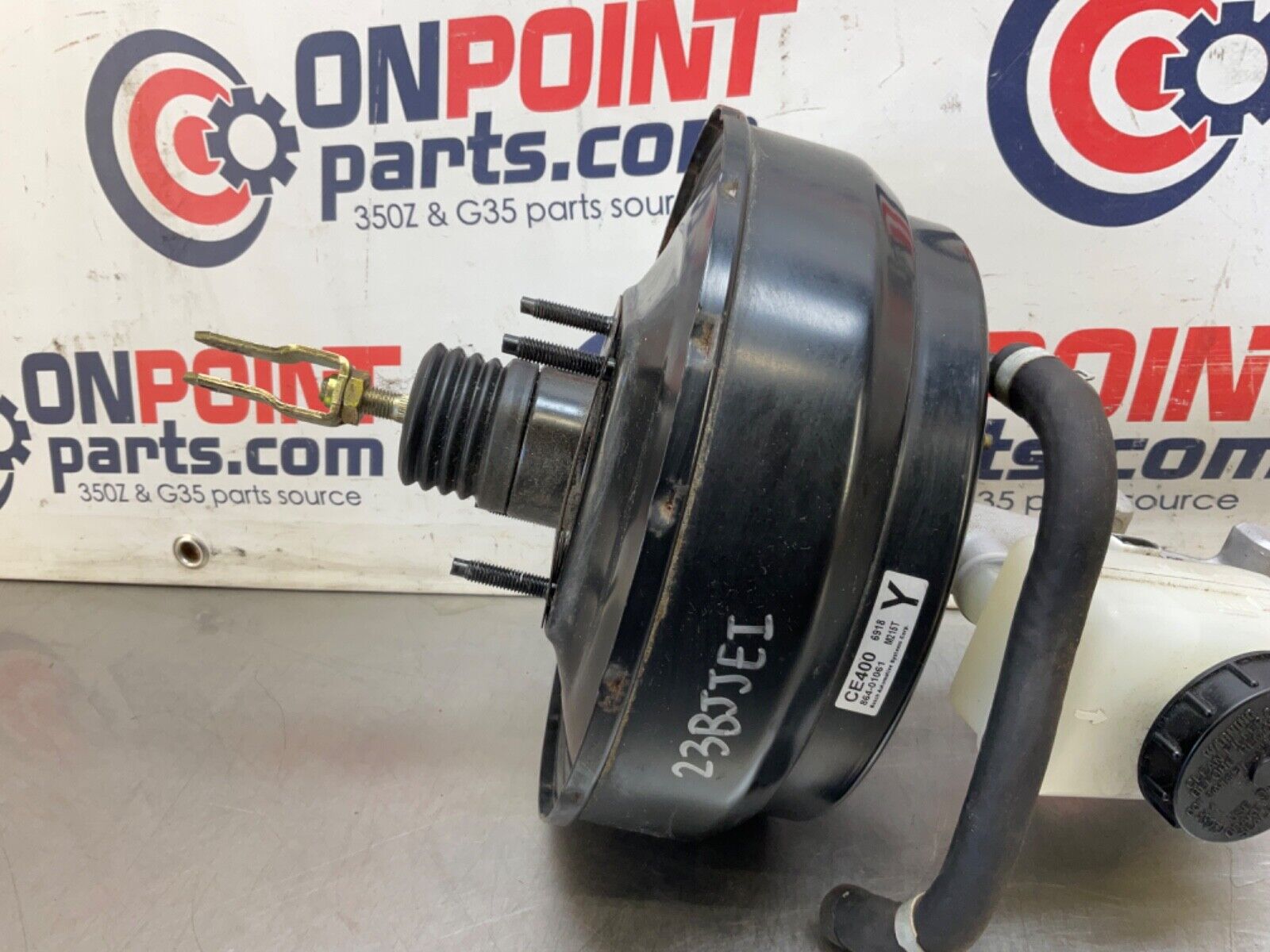 2006 Nissan Z33 350Z Brake Booster Master Cylinder OEM 23BJJEI - On Point Parts Inc