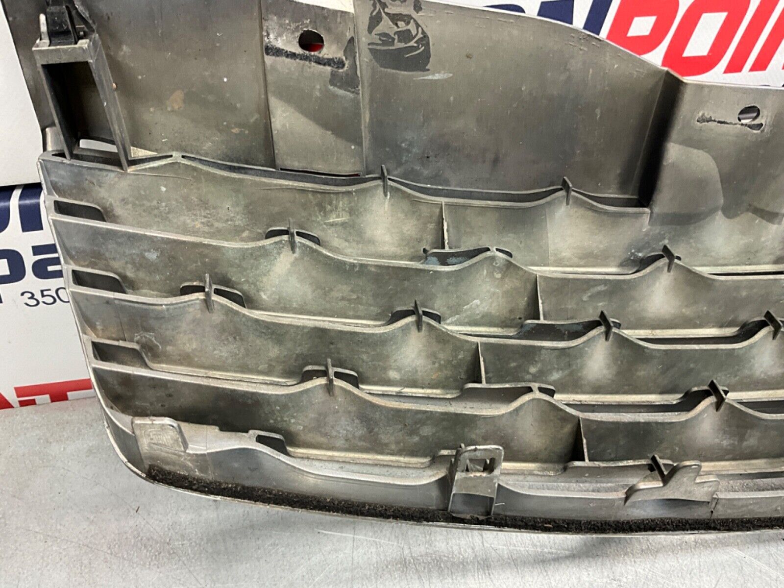 2005 Infiniti V35 G35 Coupe Front Bumper Grille with Emblem OEM 13BJXE2 - On Point Parts Inc