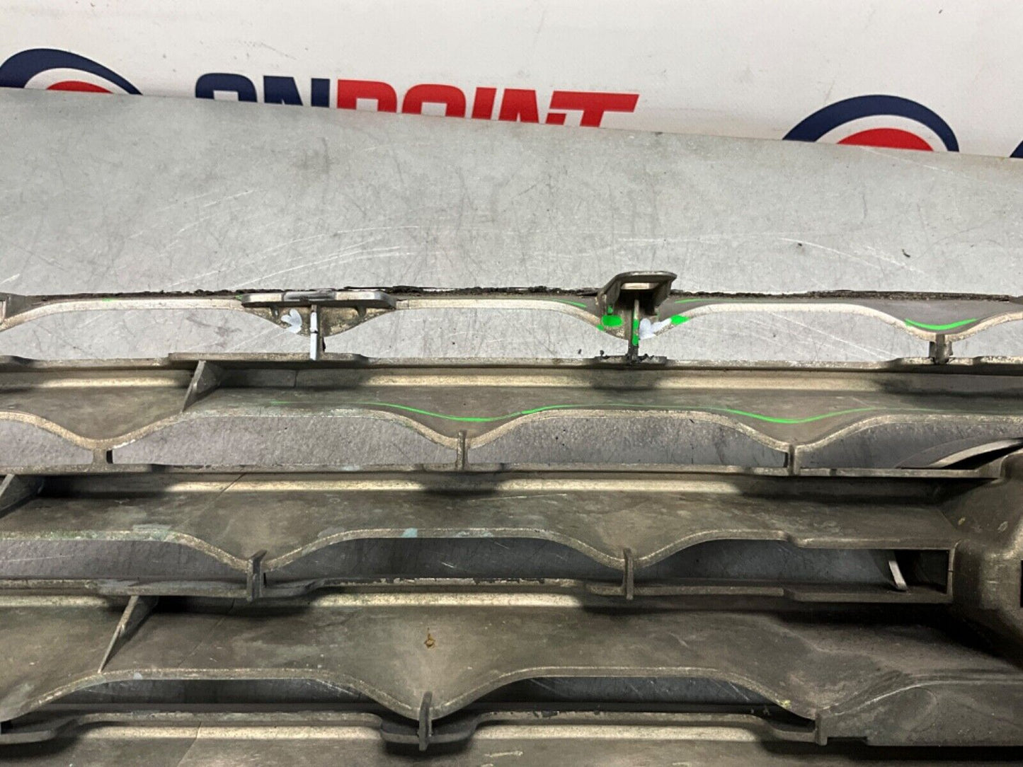 2005 Infiniti V35 G35 Coupe Front Bumper Grille with Emblem OEM 13BJXE2 - On Point Parts Inc