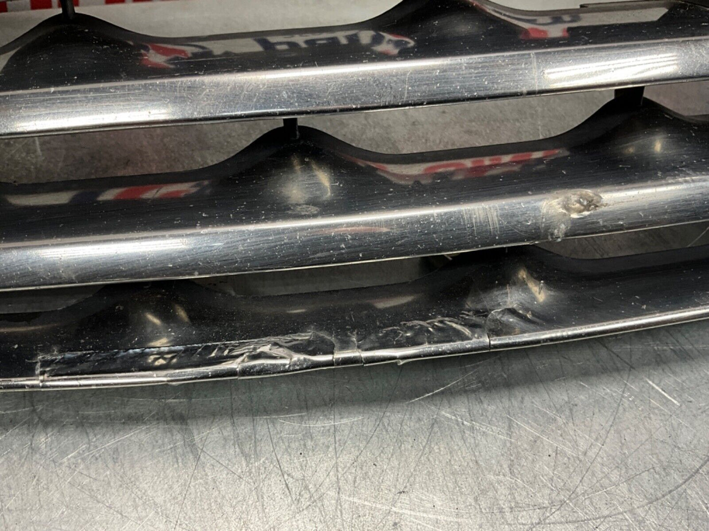 2005 Infiniti V35 G35 Coupe Front Bumper Grille with Emblem OEM 13BJXE2 - On Point Parts Inc