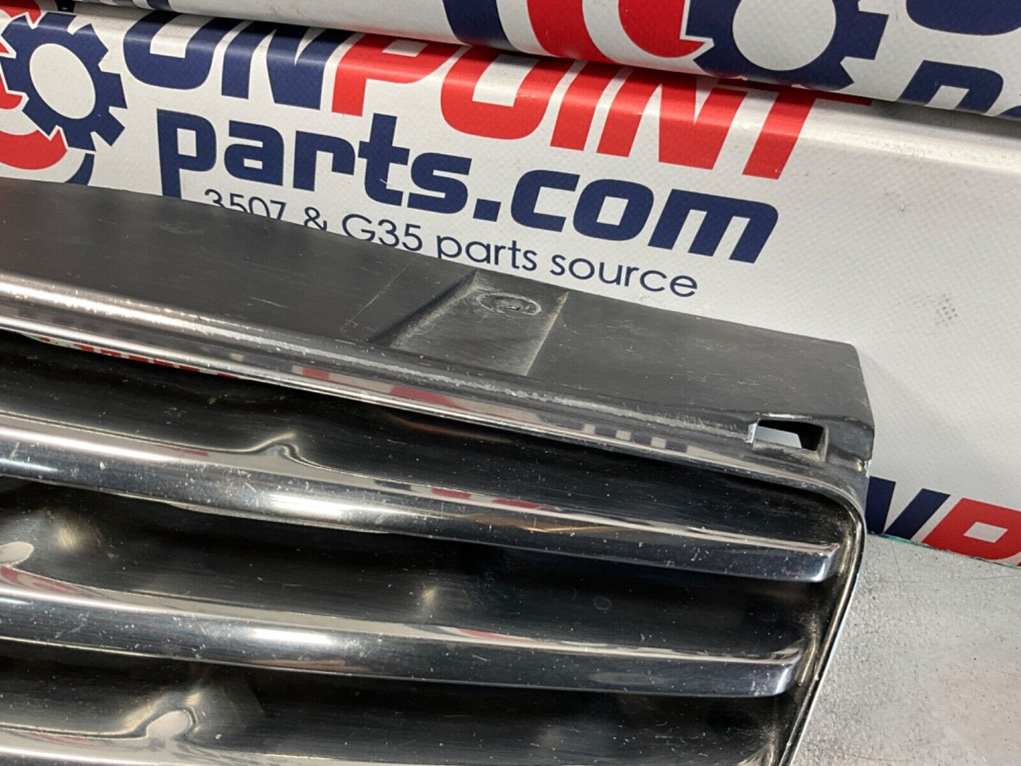 2005 Infiniti V35 G35 Coupe Front Bumper Grille with Emblem OEM 13BJXE2 - On Point Parts Inc