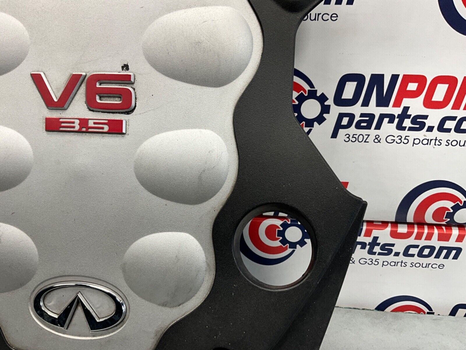 2005 Infiniti V35 G35 VQ35DE RevUp Engine Cover OEM 13BJXE3 - On Point Parts Inc