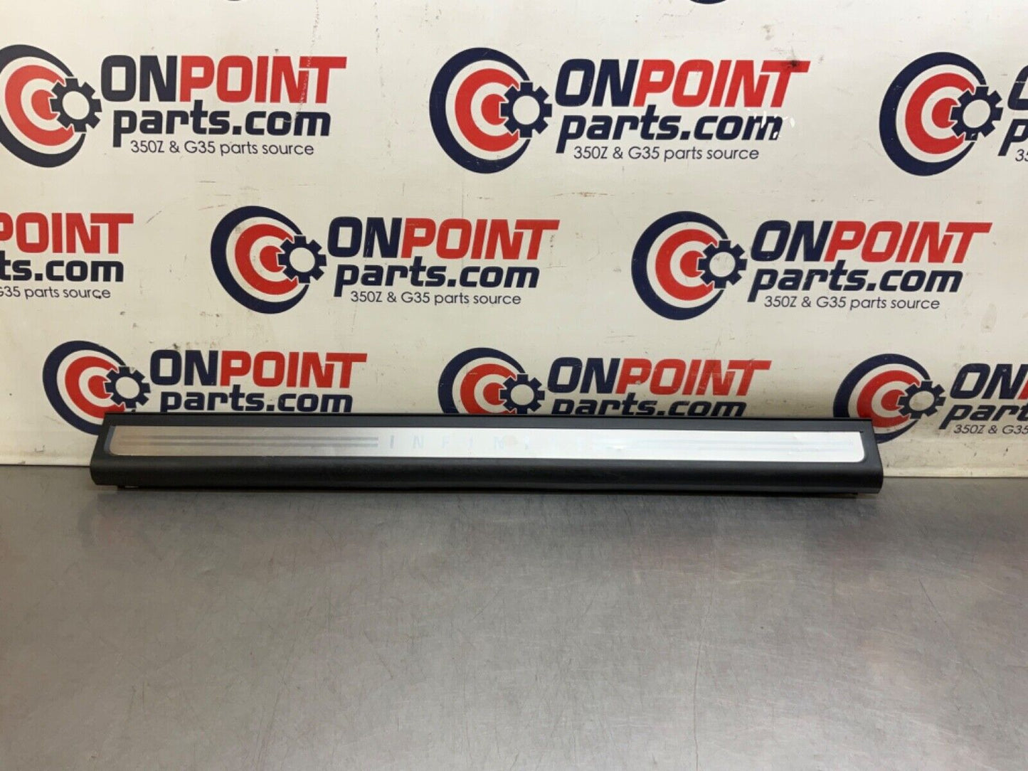 2005 Infiniti V35 G35 Driver Door Threshold Kick Plate Trim 76895 OEM 13BJXE7 - On Point Parts Inc