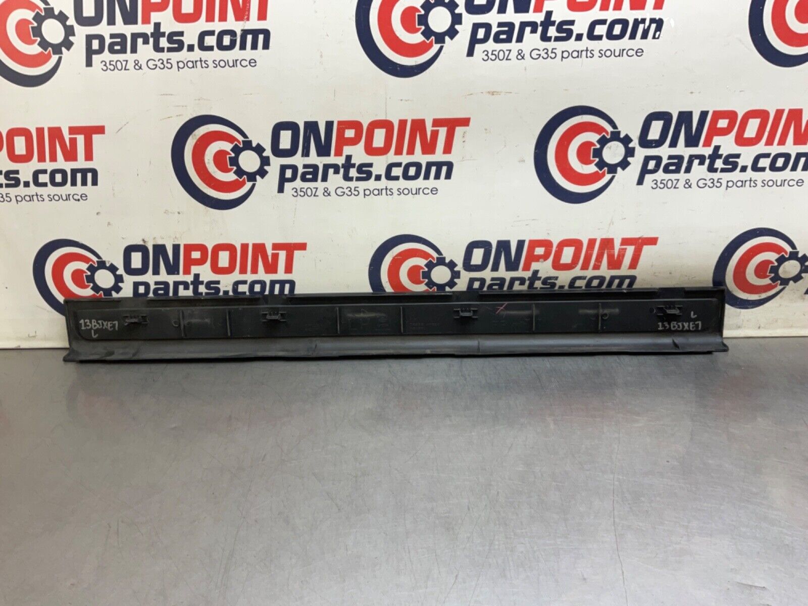2005 Infiniti V35 G35 Driver Door Threshold Kick Plate Trim 76895 OEM 13BJXE7 - On Point Parts Inc