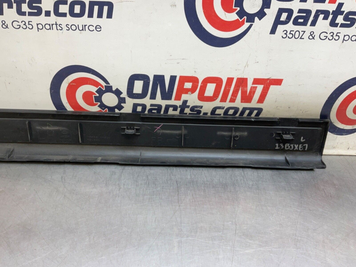 2005 Infiniti V35 G35 Driver Door Threshold Kick Plate Trim 76895 OEM 13BJXE7 - On Point Parts Inc