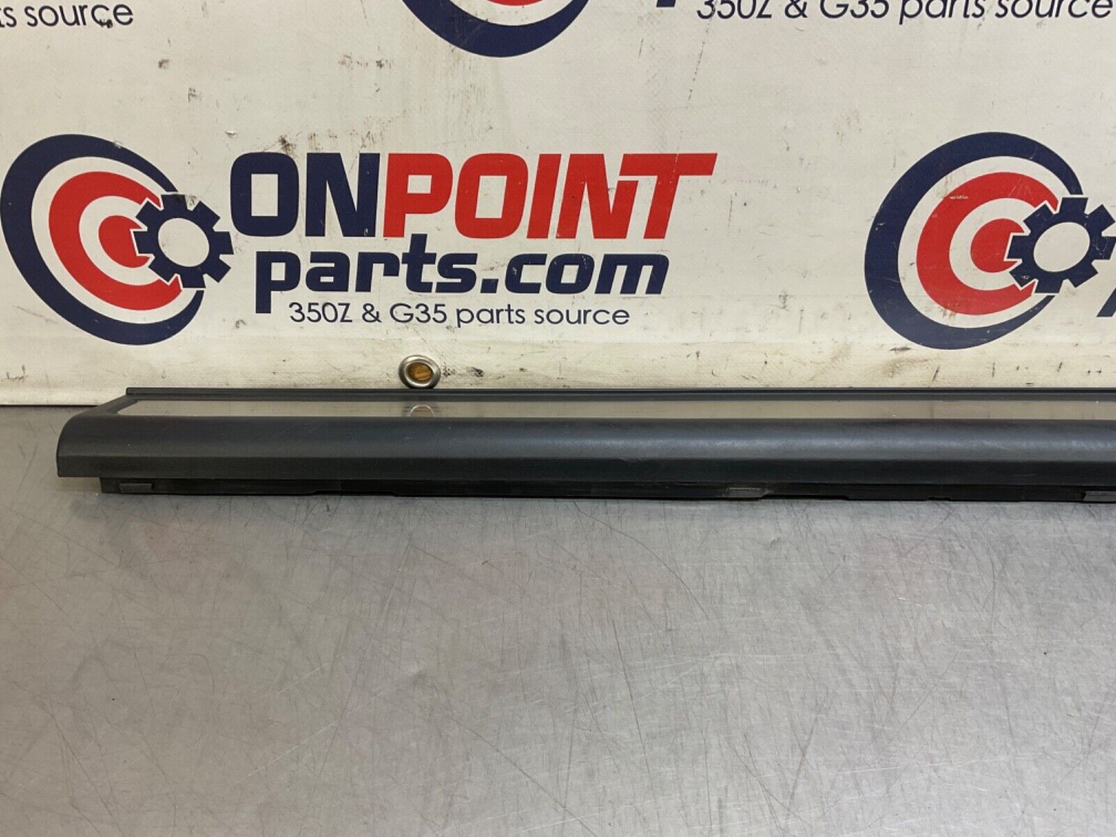 2005 Infiniti V35 G35 Driver Door Threshold Kick Plate Trim 76895 OEM 13BJXE7 - On Point Parts Inc