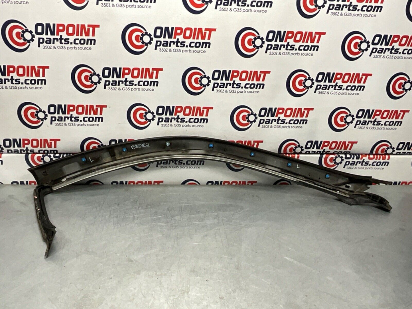 2005 Infiniti V35 G35 Coupe Driver Left Exterior A Pillar Trim 76837 OEM 13BJXE2 - On Point Parts Inc