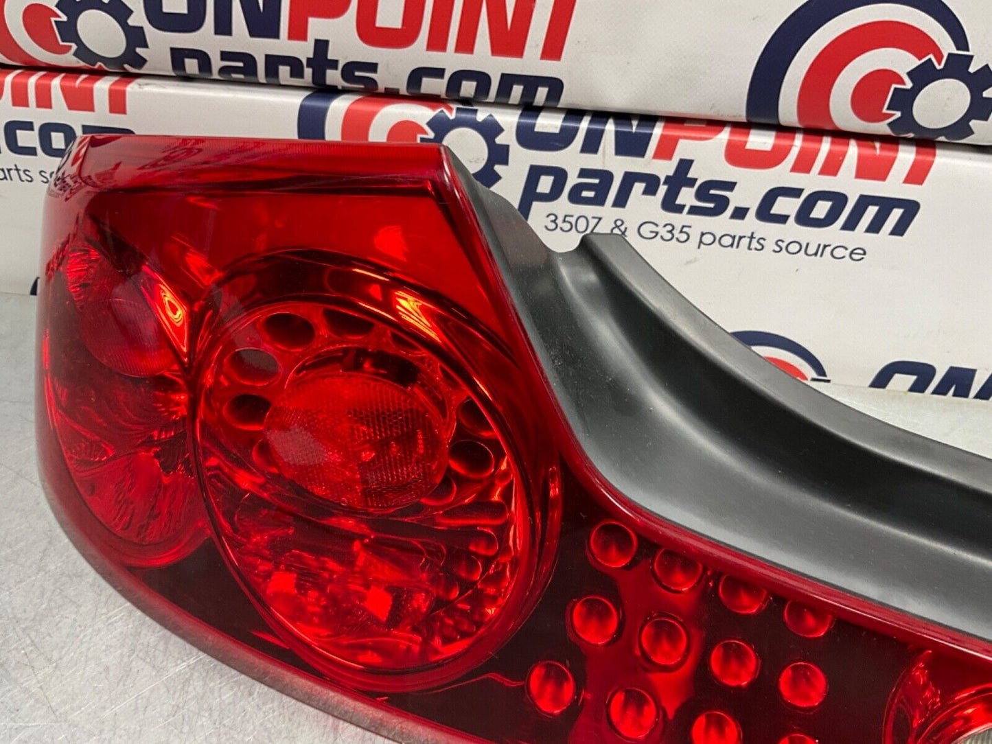 2005 Infiniti V35 G35 Coupe Driver Left Tail Light Assembly OEM 13BJXE2 - On Point Parts Inc