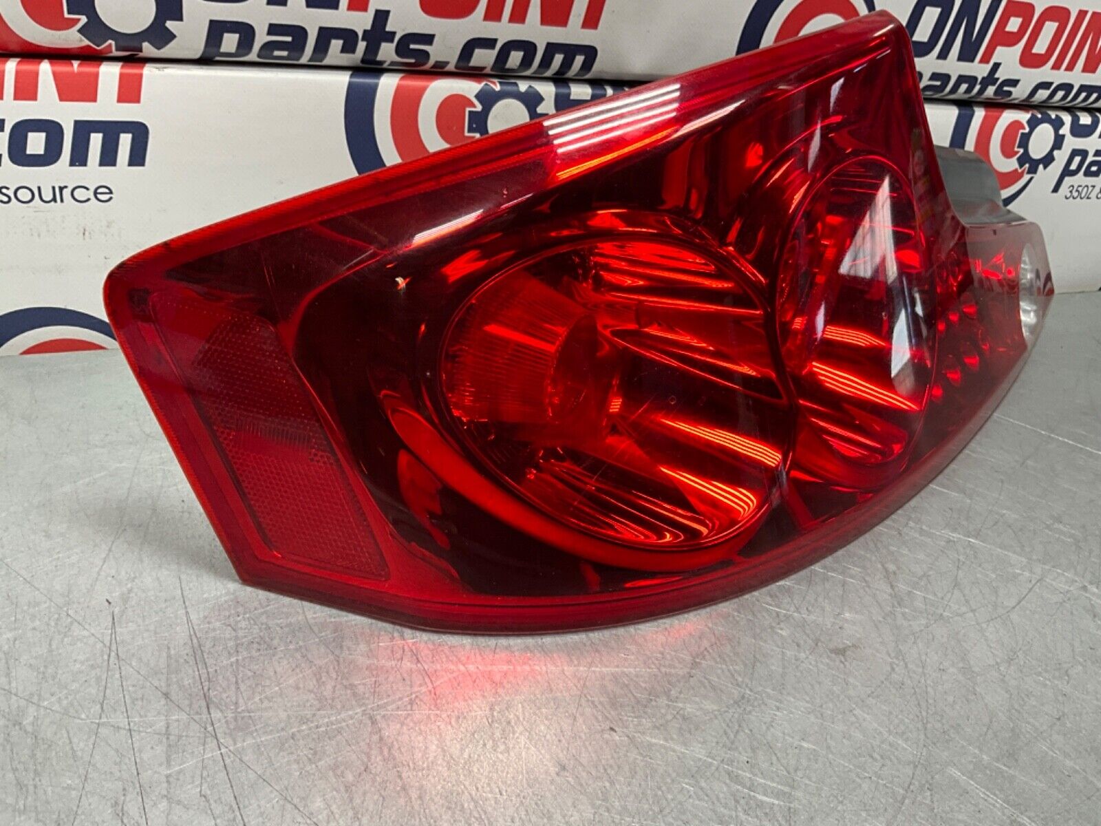 2005 Infiniti V35 G35 Coupe Driver Left Tail Light Assembly OEM 13BJXE2 - On Point Parts Inc