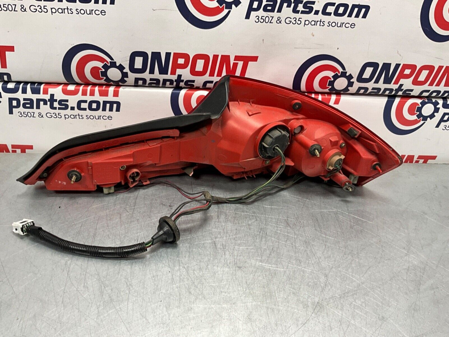 2005 Infiniti V35 G35 Coupe Driver Left Tail Light Assembly OEM 13BJXE2 - On Point Parts Inc