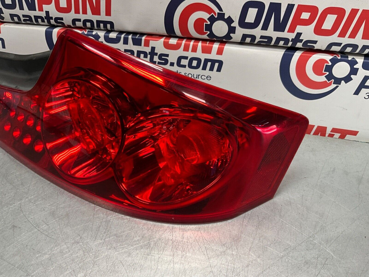 2005 Infiniti V35 G35 Coupe Passenger Right Tail Light Assembly OEM 13BJXE - On Point Parts Inc