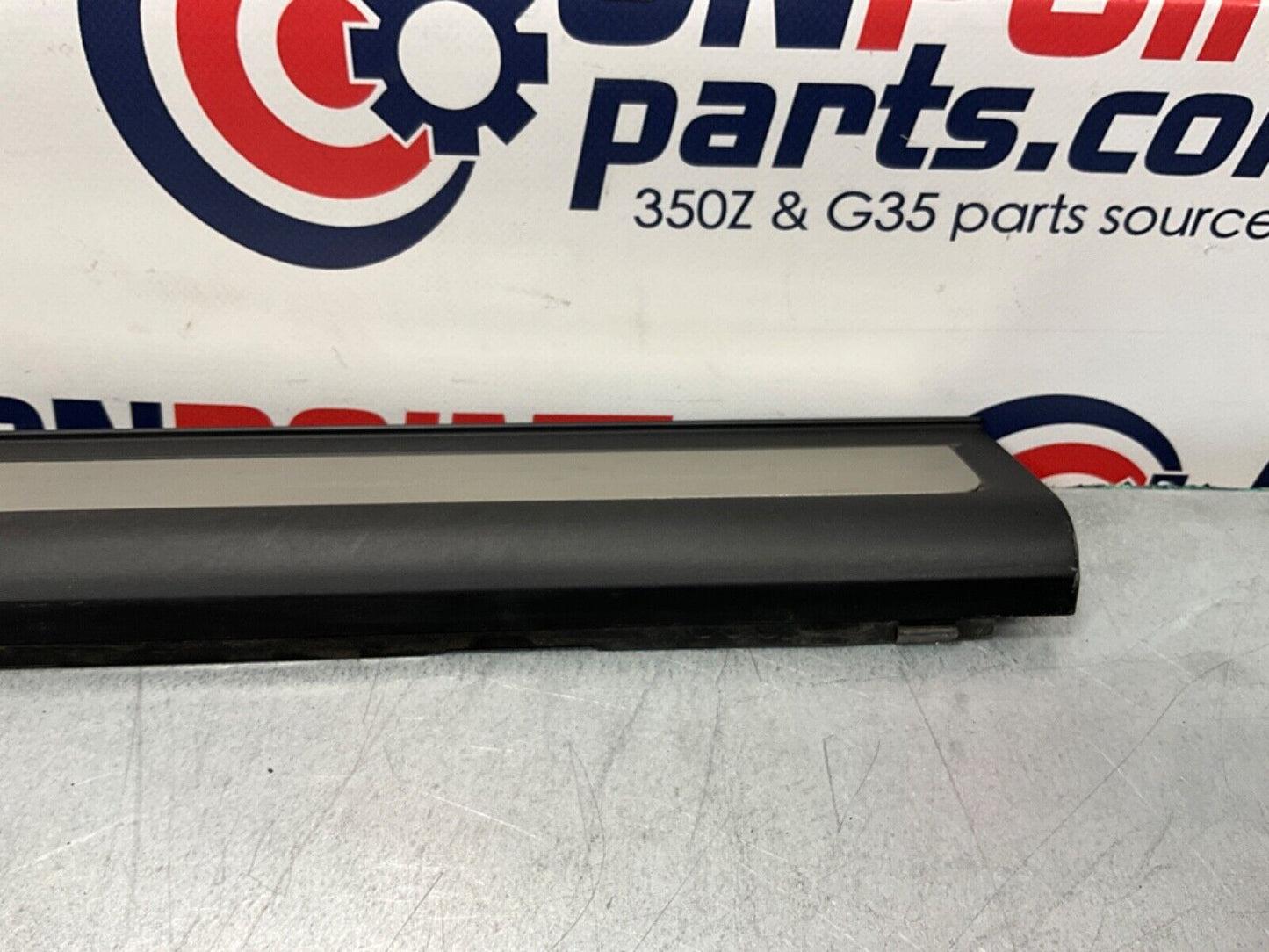 2005 Infiniti V35 G35 Passenger Right Door Threshold Kick Plate Trim OEM 13BJXE7 - On Point Parts Inc