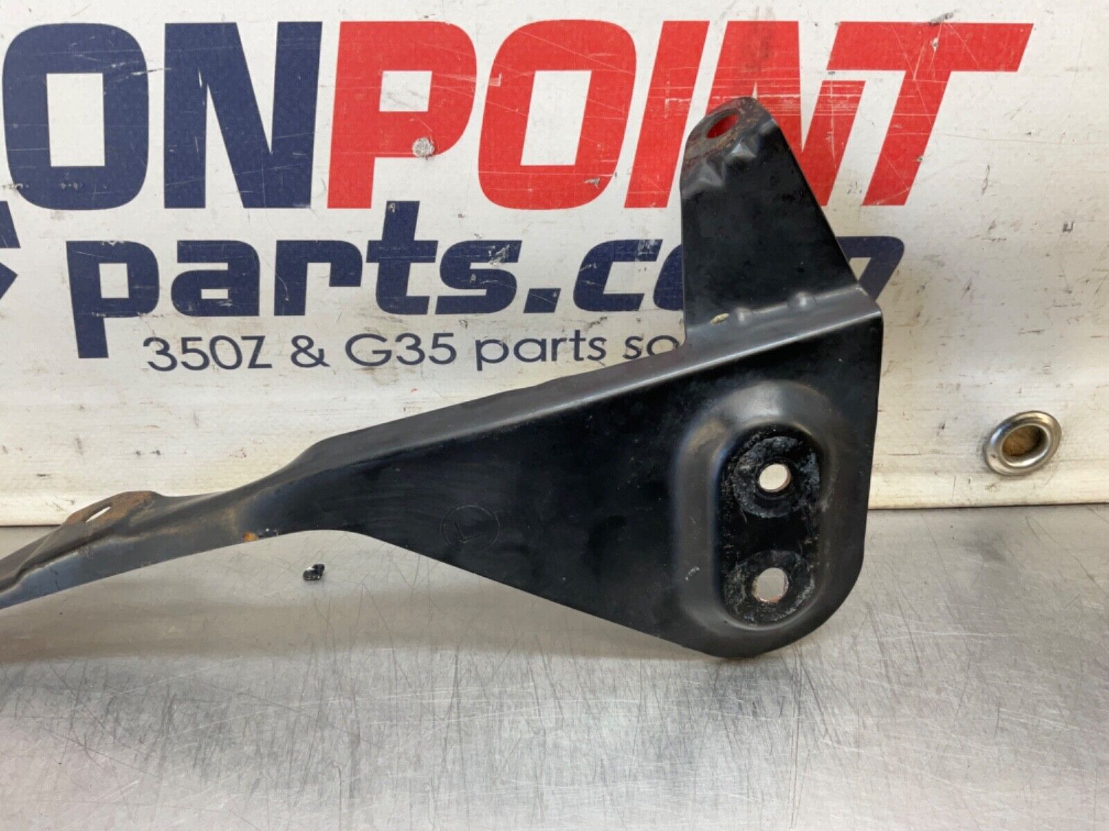 2005 Infiniti V35 G35 Driver Left Fender Core Support Bracket OEM 13BJXEA - On Point Parts Inc