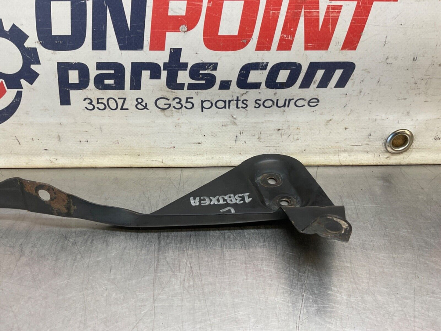 2005 Infiniti V35 G35 Driver Left Fender Core Support Bracket OEM 13BJXEA - On Point Parts Inc