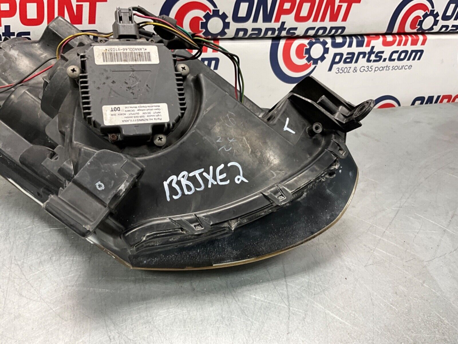 2005 Infiniti V35 G35 Coupe Driver Left HID Xenon Headlight Assembly 13BJXE2 - On Point Parts Inc