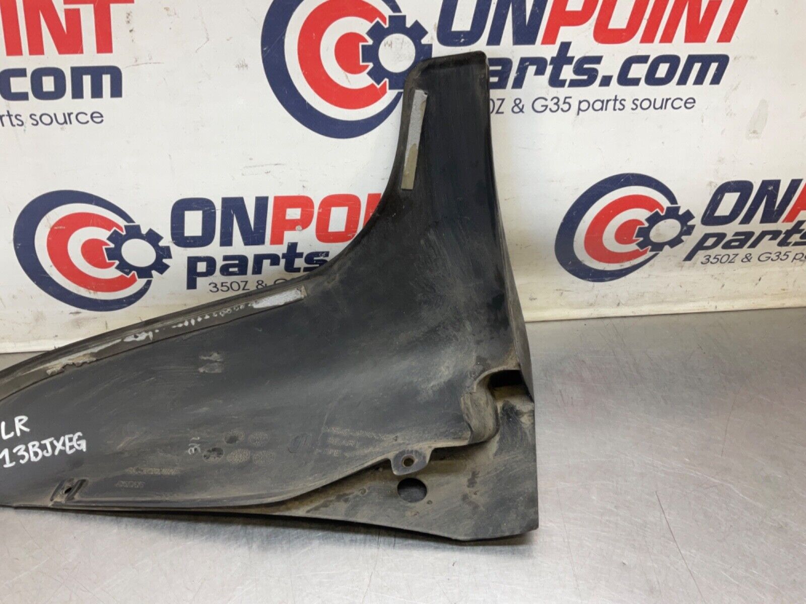 2005 Infiniti V35 G35 Driver Left Rear Mud Flap Splash Gaurd OEM 13BJXEG - On Point Parts Inc