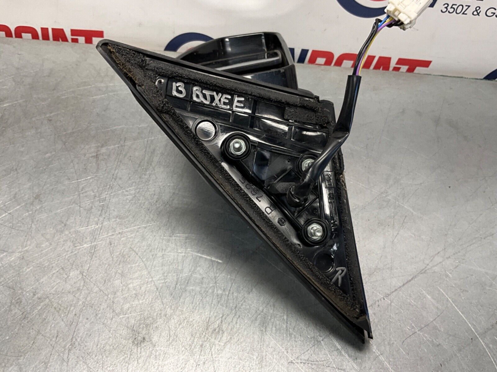 2005 Infiniti V35 G35 Coupe Passenger Right Powered Side View Mirror OEM 13BJXEE - On Point Parts Inc