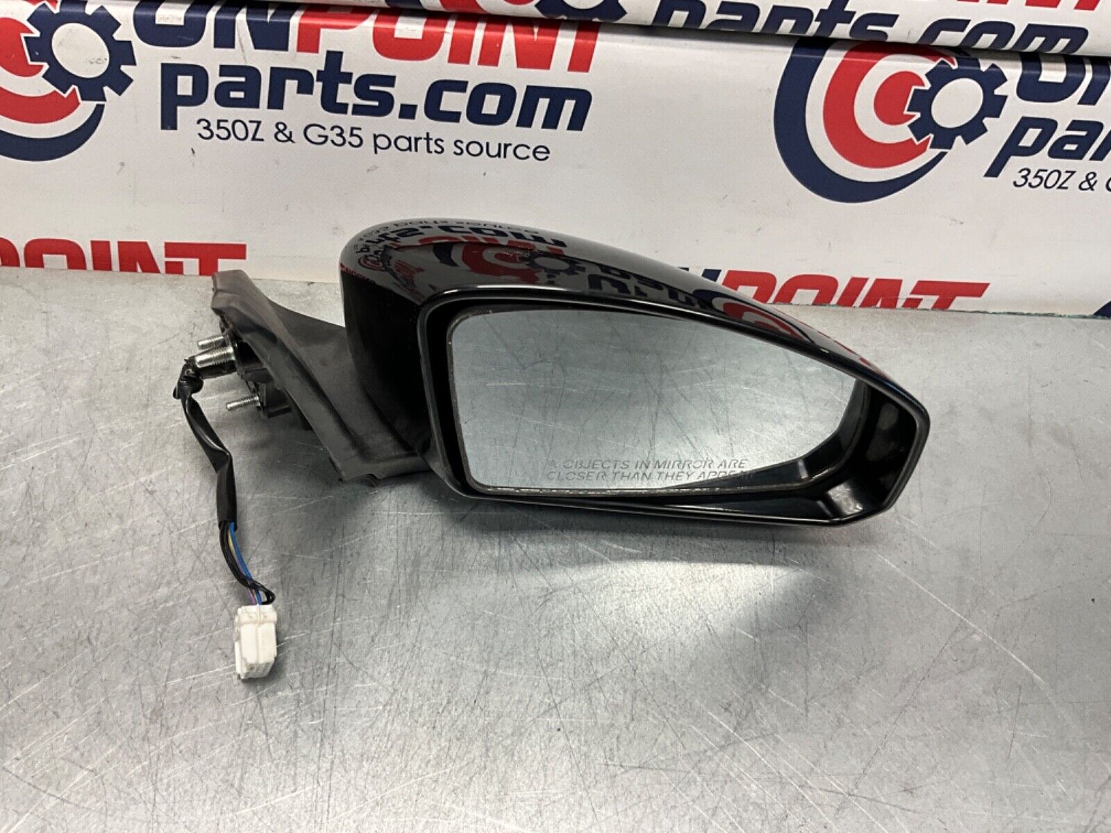 2005 Infiniti V35 G35 Coupe Passenger Right Powered Side View Mirror OEM 13BJXEE - On Point Parts Inc