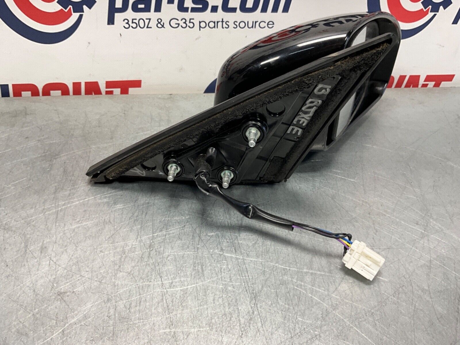 2005 Infiniti V35 G35 Coupe Passenger Right Powered Side View Mirror OEM 13BJXEE - On Point Parts Inc