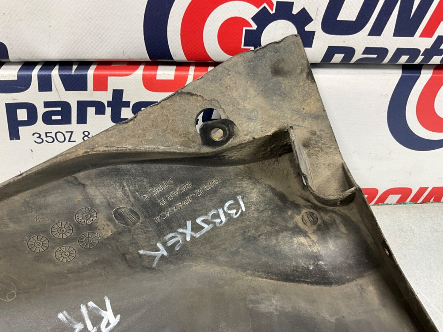 2005 Infiniti V35 G35 Passenger Right Rear Splash Guard Mud Flap OEM 13BJXEK - On Point Parts Inc