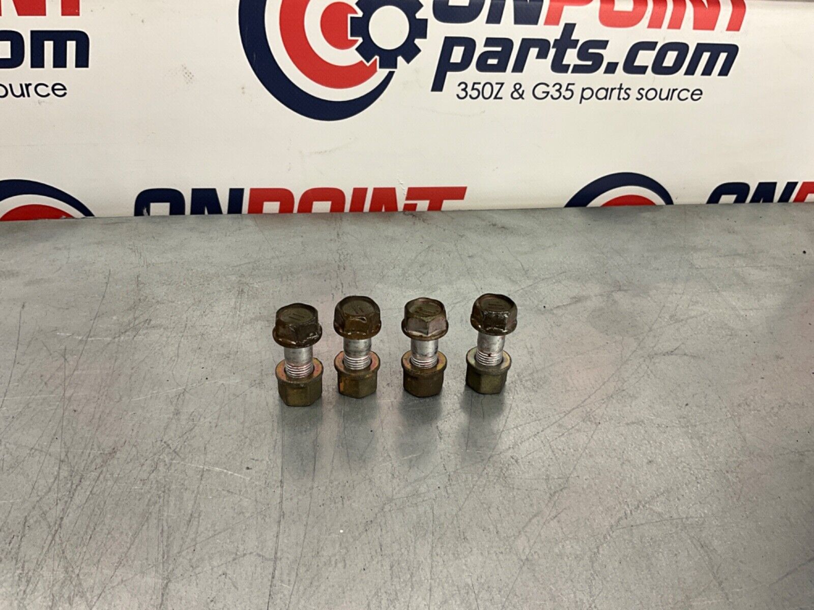 2005 Infiniti V35 G35 Rear Driveshaft to Differential Hardware Bolts OEM 13BJXEC - On Point Parts Inc