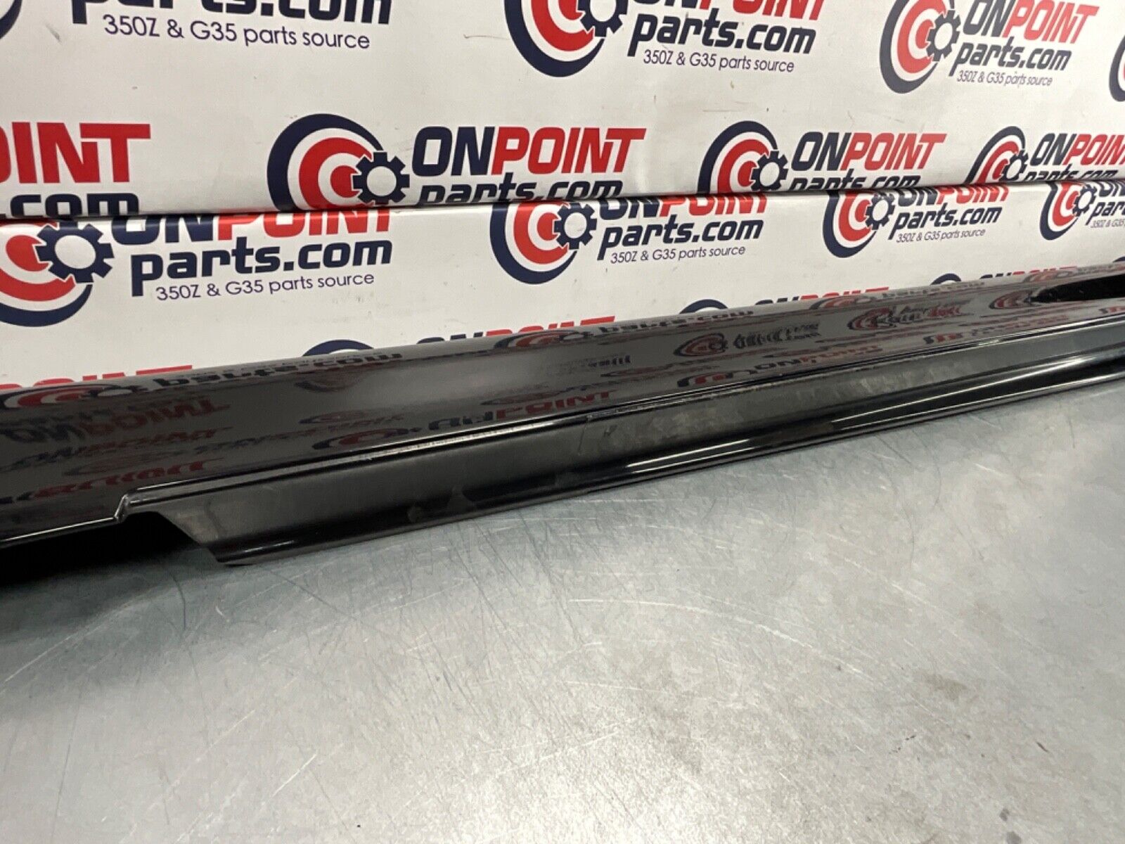 2005 Infiniti V35 G35 Coupe Driver Left Side Skirt Rocker Panel OEM 13BJXE5 - On Point Parts Inc