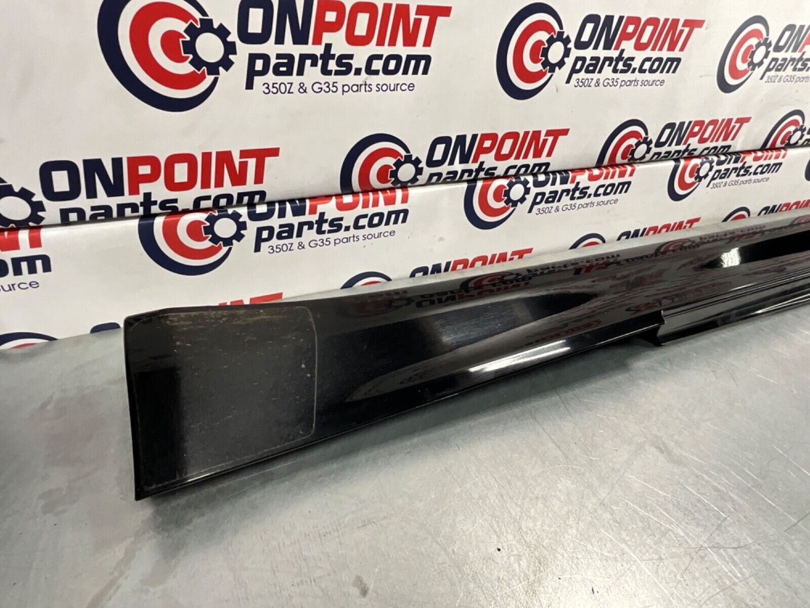 2005 Infiniti V35 G35 Coupe Driver Left Side Skirt Rocker Panel OEM 13BJXE5 - On Point Parts Inc