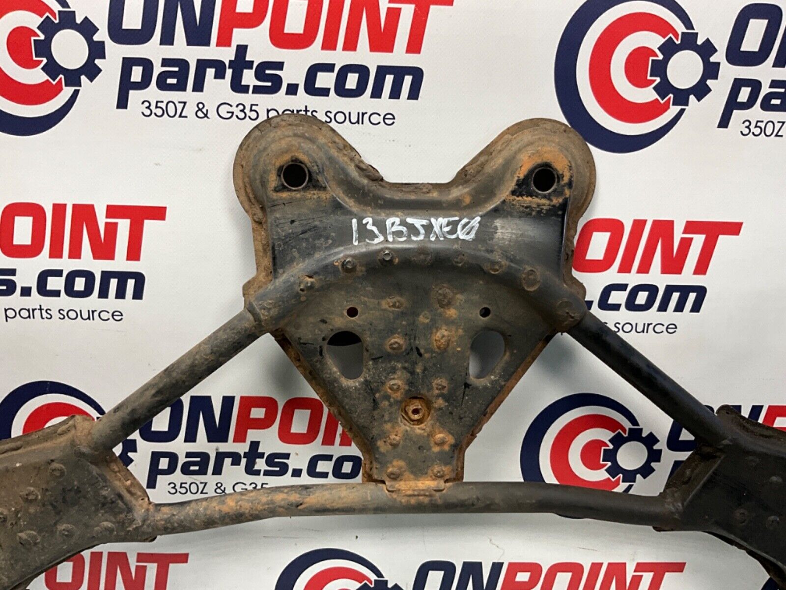 2005 Infiniti V35 G35 Coupe Front Suspension Stay Brace Crossmember OEM 13BJXE0 - On Point Parts Inc