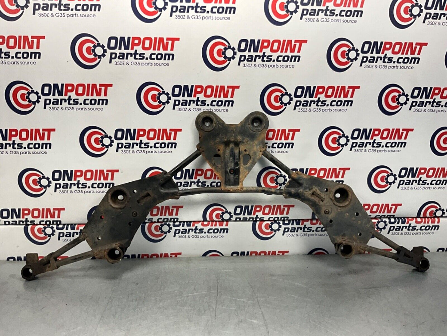 2005 Infiniti V35 G35 Coupe Front Suspension Stay Brace Crossmember OEM 13BJXE0 - On Point Parts Inc