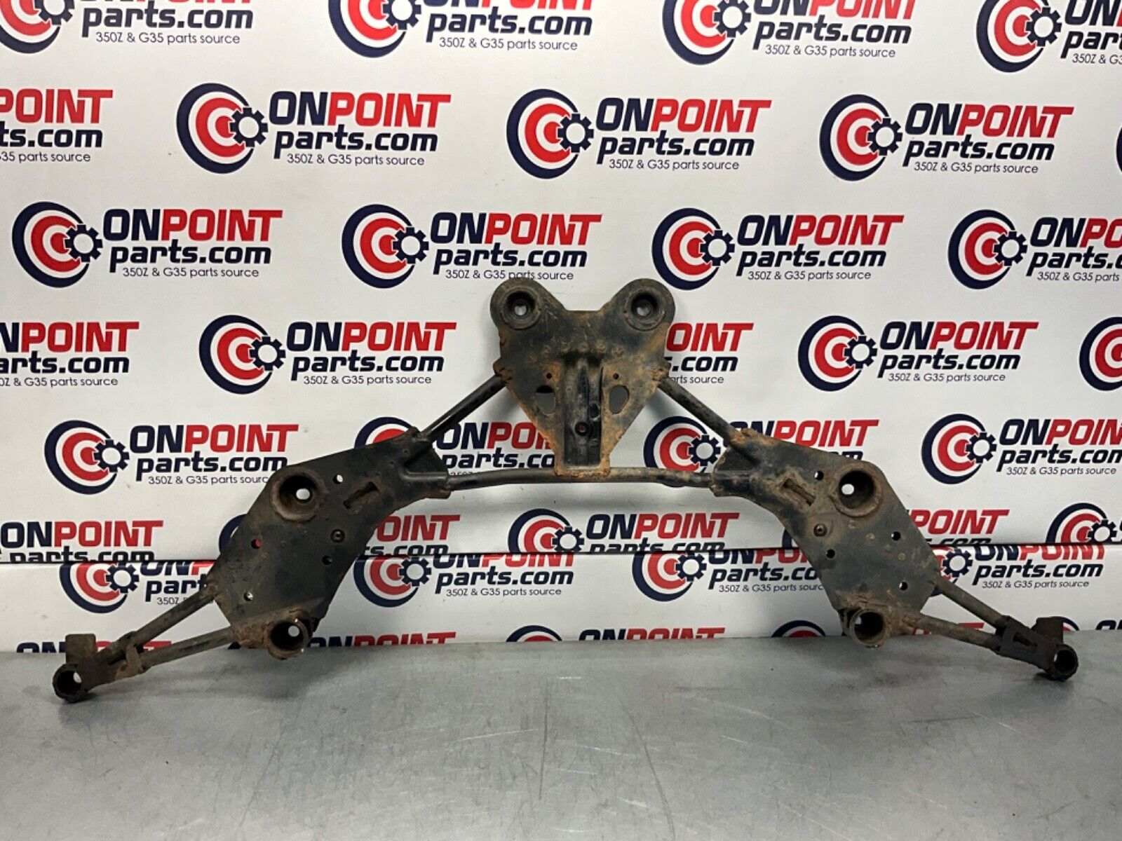 2005 Infiniti V35 G35 Coupe Front Suspension Stay Brace Crossmember OEM 13BJXE0 - On Point Parts Inc