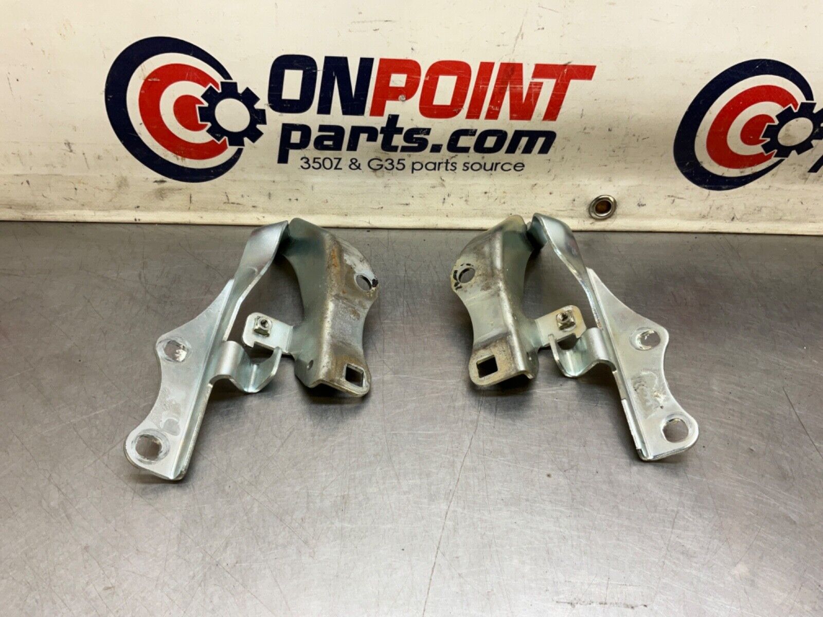 2005 Infiniti V35 G35 Coupe Hood Hinges Aftermarket 13BJXEC - On Point Parts Inc