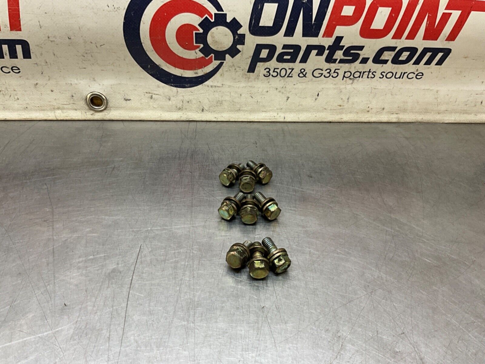 2005 Infiniti V35 G35 Manual Transmission Clutch Bolts Hardware OEM 13BJXEC - On Point Parts Inc