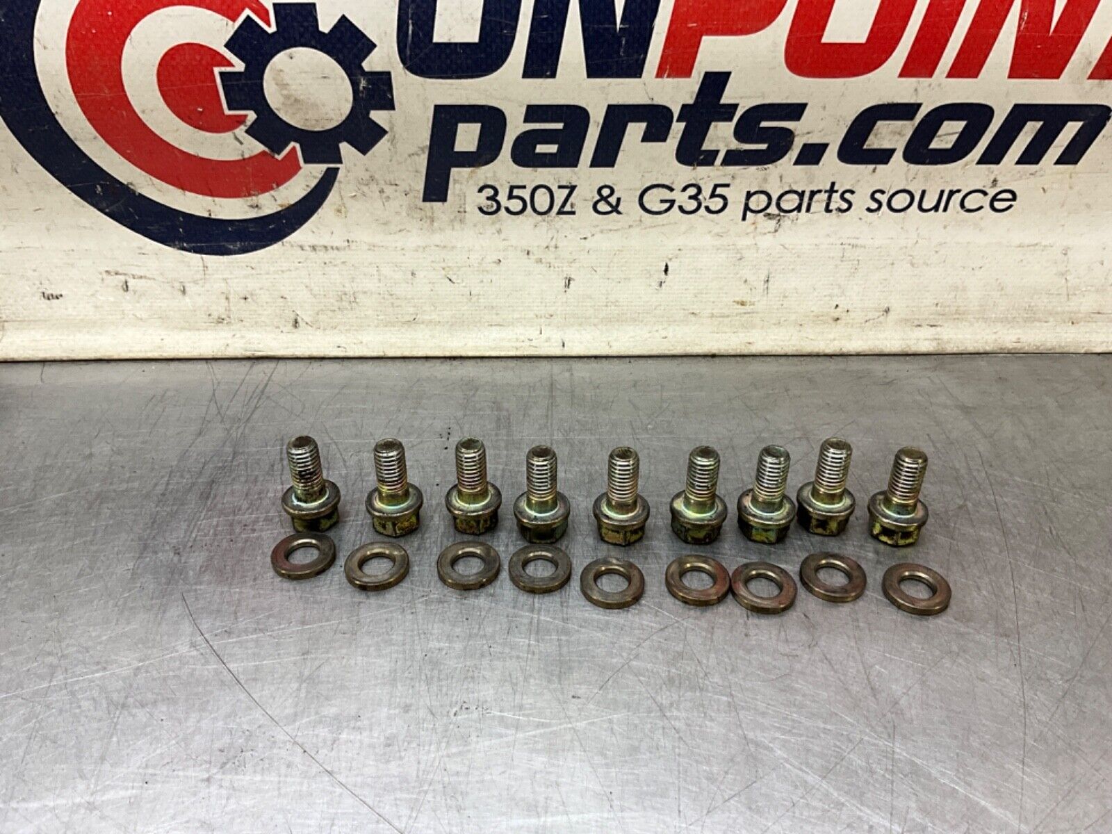 2005 Infiniti V35 G35 Manual Transmission Clutch Bolts Hardware OEM 13BJXEC - On Point Parts Inc