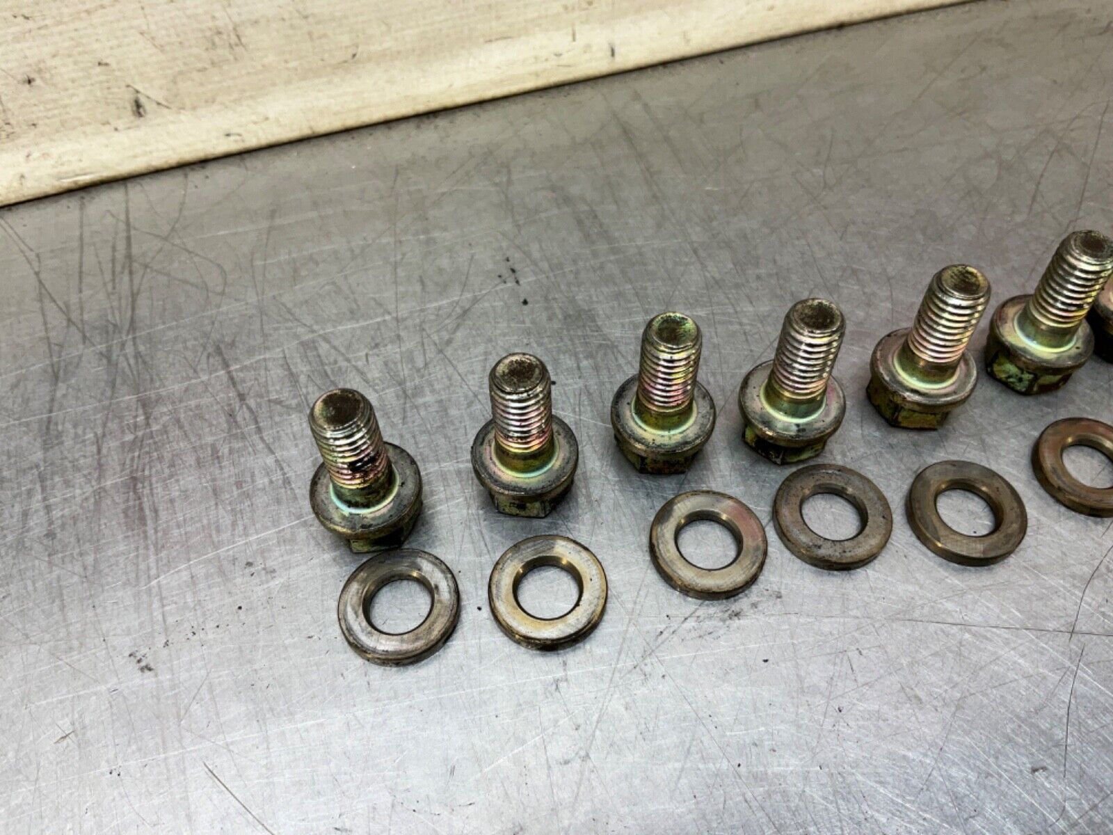 2005 Infiniti V35 G35 Manual Transmission Clutch Bolts Hardware OEM 13BJXEC - On Point Parts Inc