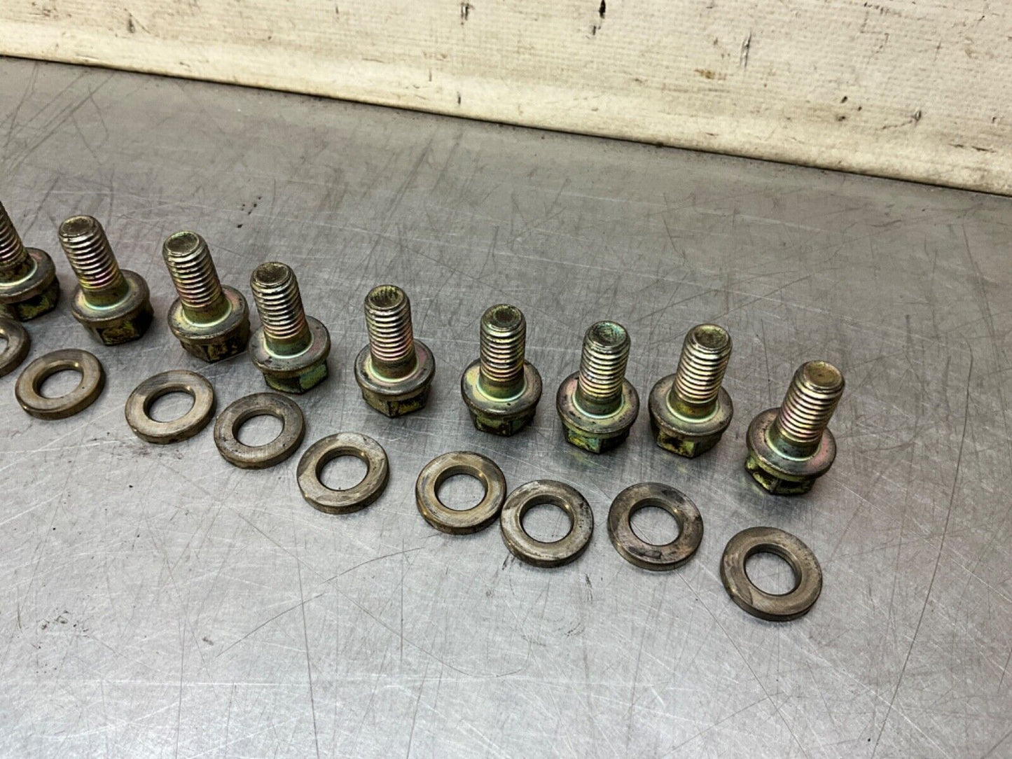 2005 Infiniti V35 G35 Manual Transmission Clutch Bolts Hardware OEM 13BJXEC - On Point Parts Inc