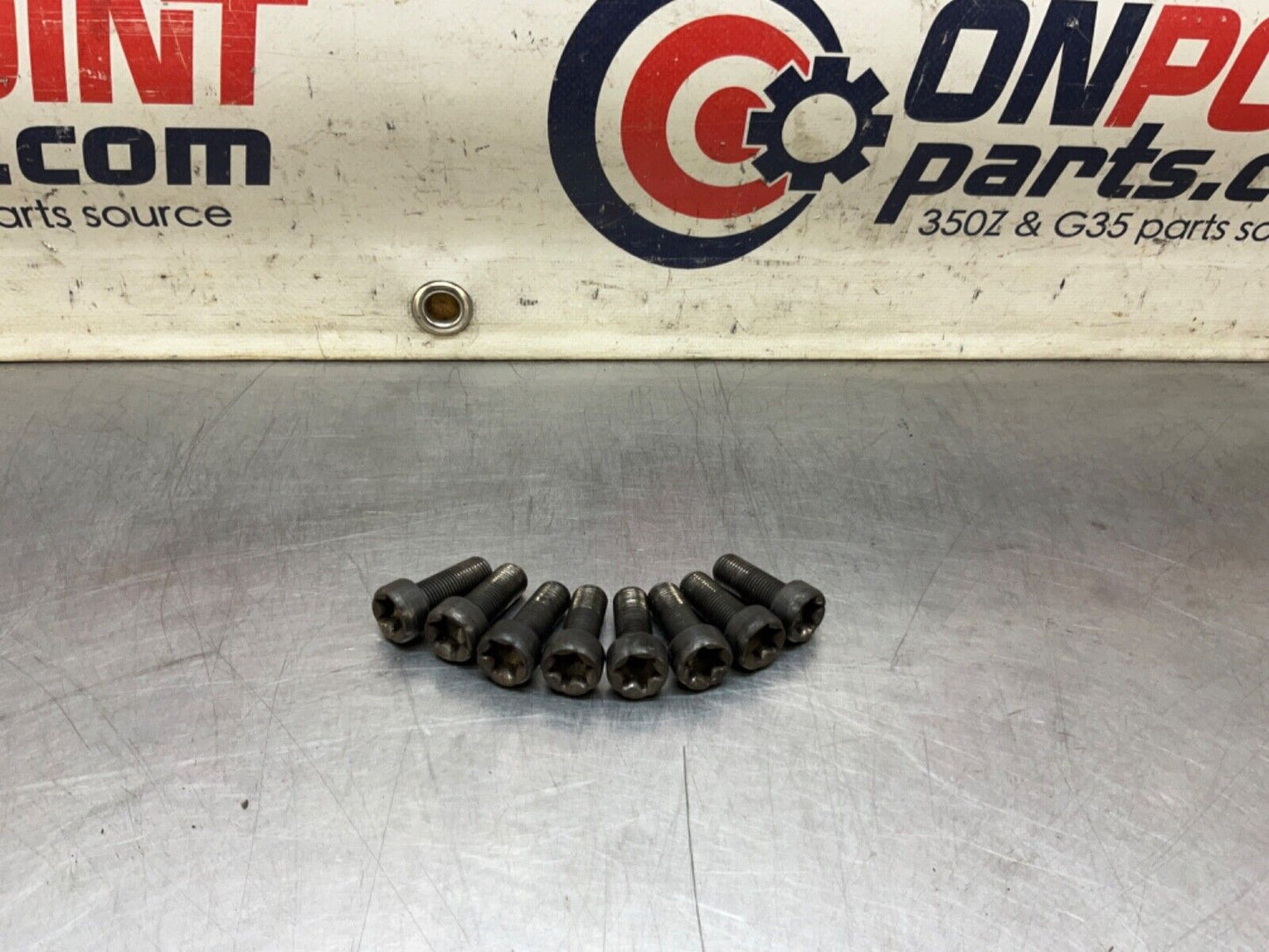 2005 Infiniti V35 G35 Manual Transmission Flywheel Bolts Hardware OEM 13BJXEC - On Point Parts Inc