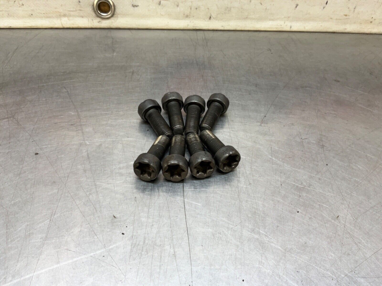 2005 Infiniti V35 G35 Manual Transmission Flywheel Bolts Hardware OEM 13BJXEC - On Point Parts Inc