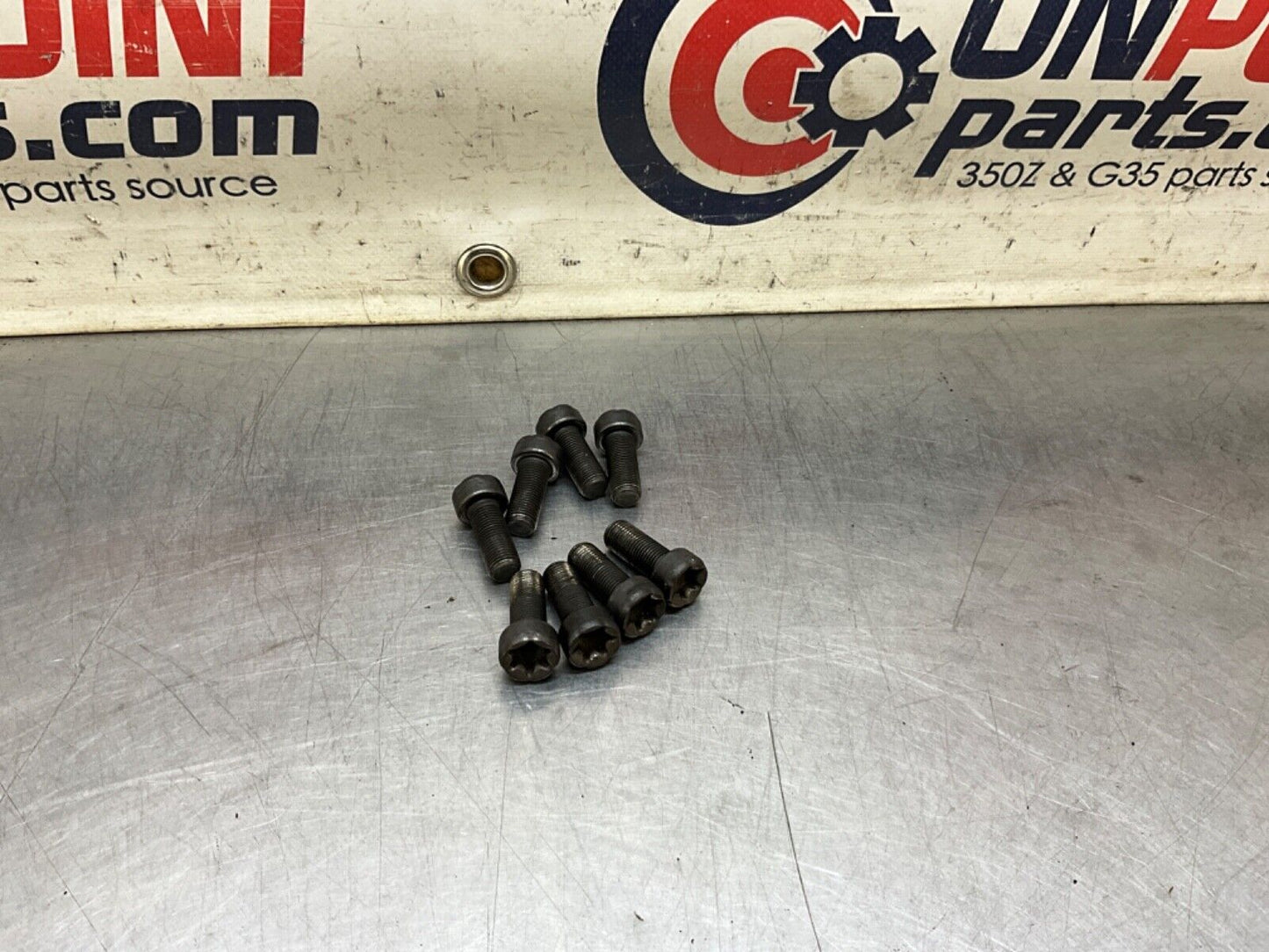 2005 Infiniti V35 G35 Manual Transmission Flywheel Bolts Hardware OEM 13BJXEC - On Point Parts Inc