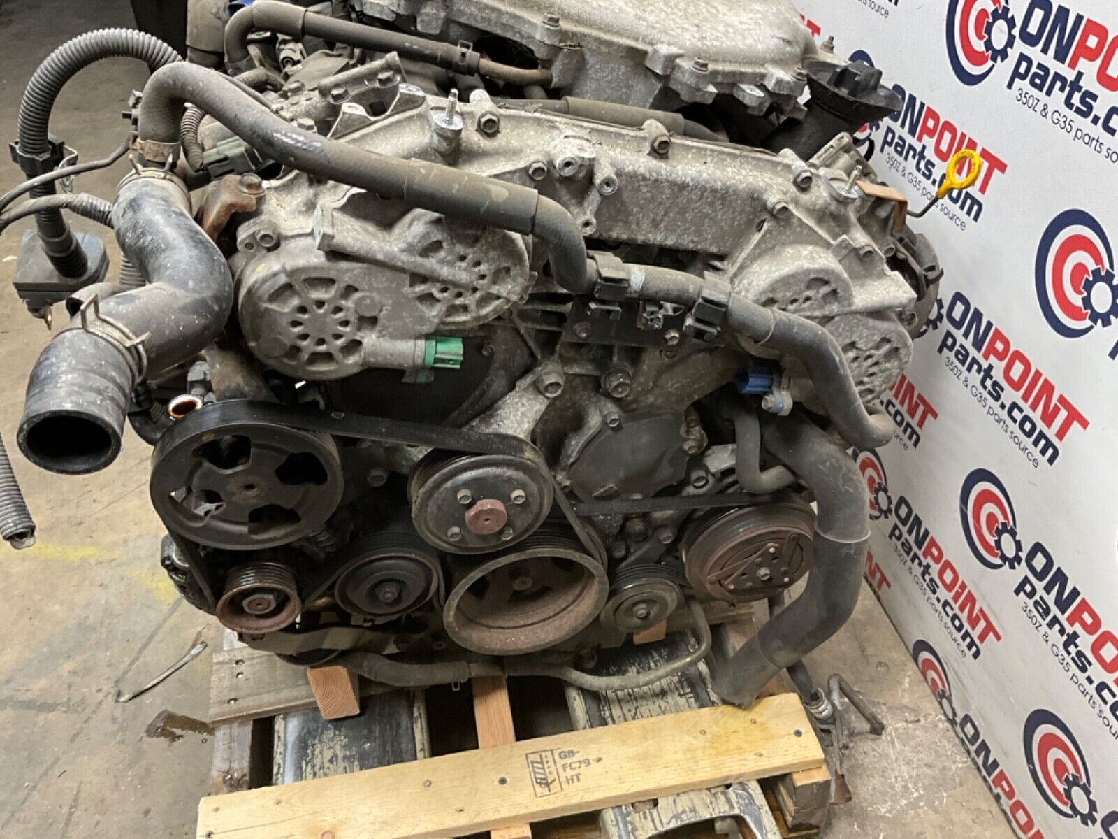 2005 Infiniti V35 G35 VQ35DE RevUp Engine 6MT 213k OEM 13BJXE1 - On Point Parts Inc