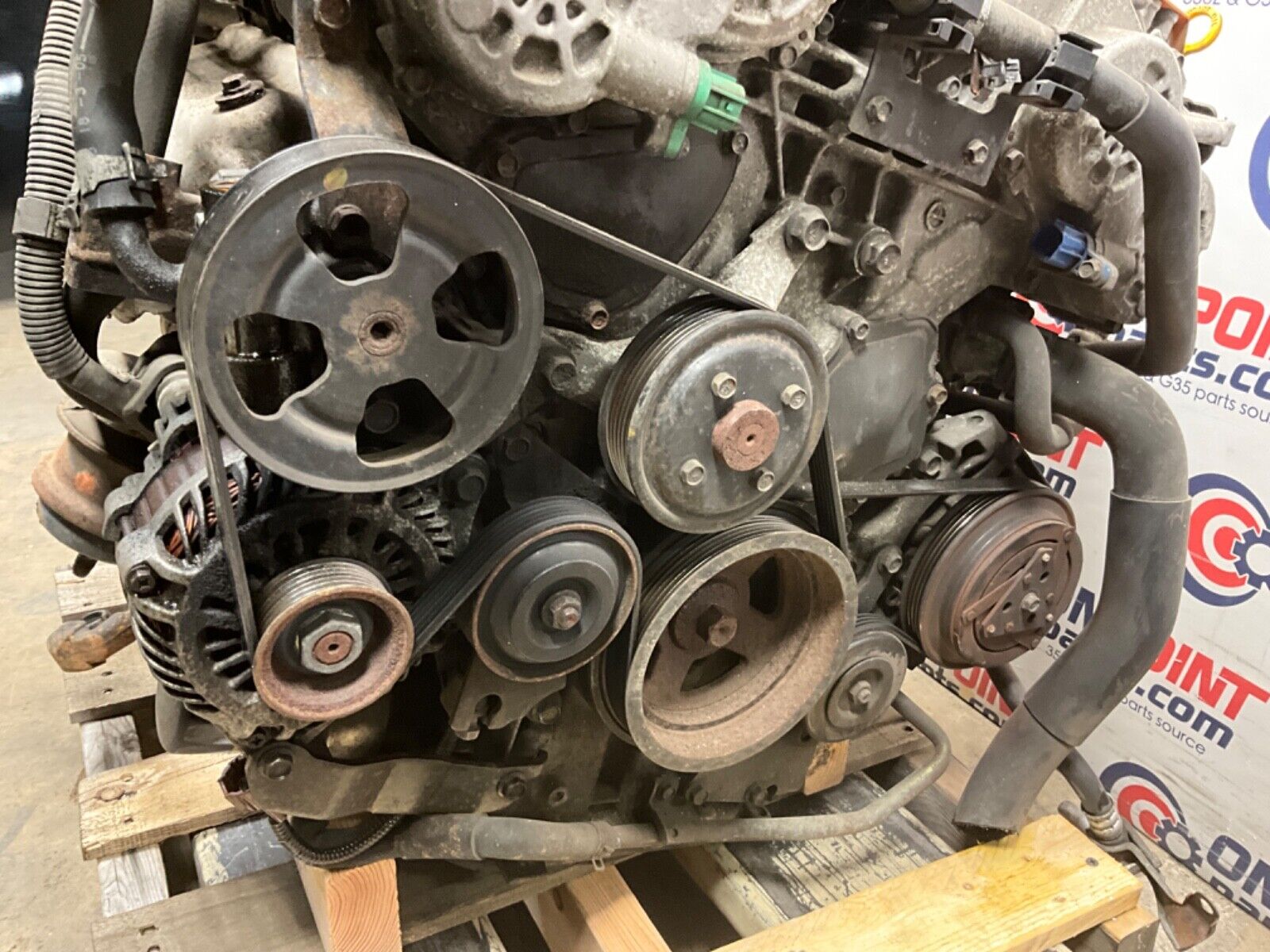 2005 Infiniti V35 G35 VQ35DE RevUp Engine 6MT 213k OEM 13BJXE1 - On Point Parts Inc